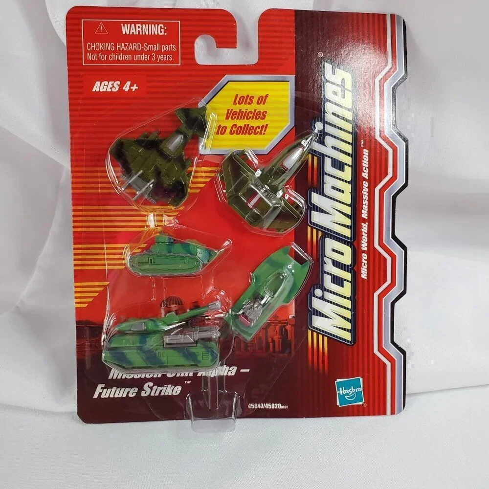 Vintage Hasbro Micro Machines Fantasy Packs Mission Unit Alpha Future Strike 200